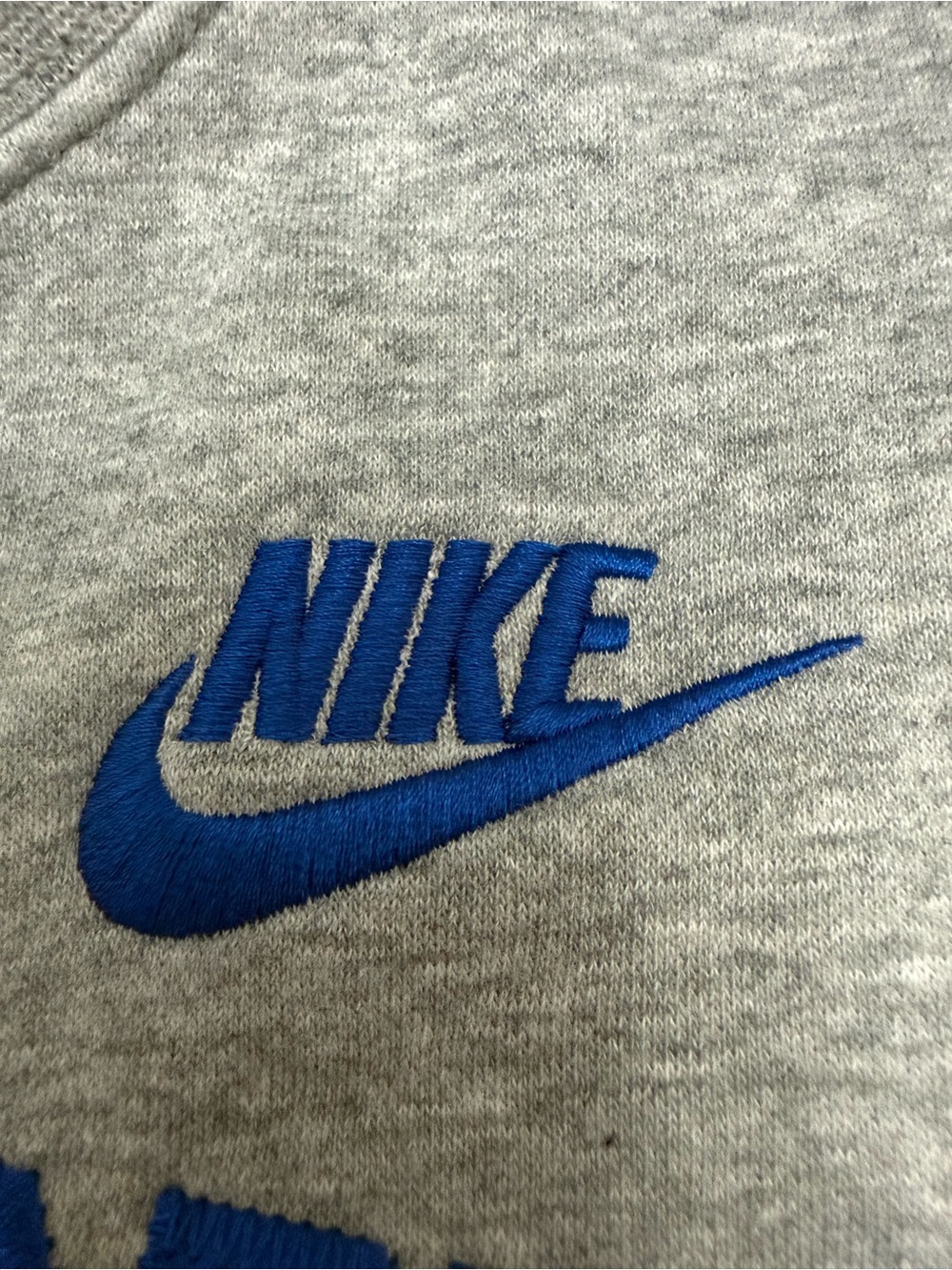 Nike Kentucky Wildcats Sweatshirt XXL Gray Embroidered UK NCAA Crewneck - Picture 6 of 11